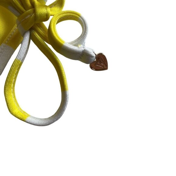 NWT Wildfox Bikini Swim Bottom Yellow Emoji Size Small - Picture 4 of 6